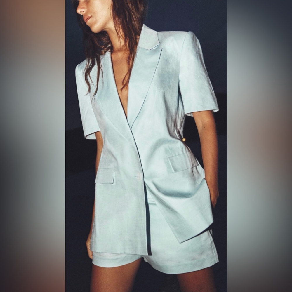 NWOT Zara Blazer + Short Set